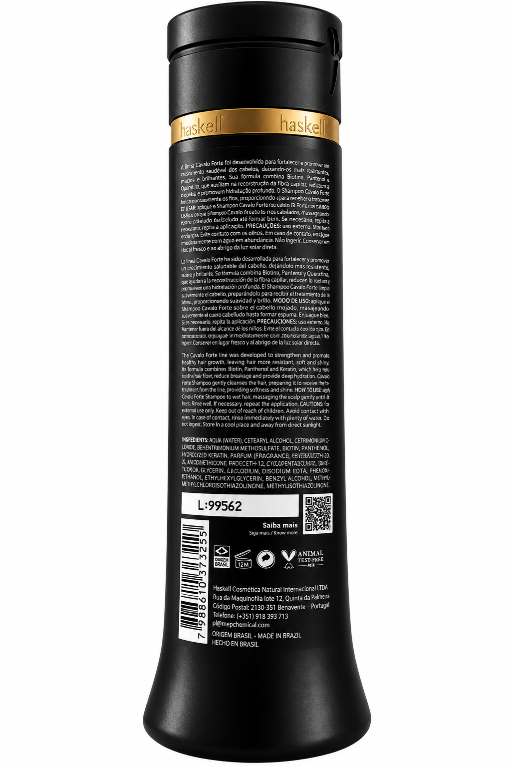 Haskell Cavalo Forte Shampoo 300 ml, retro