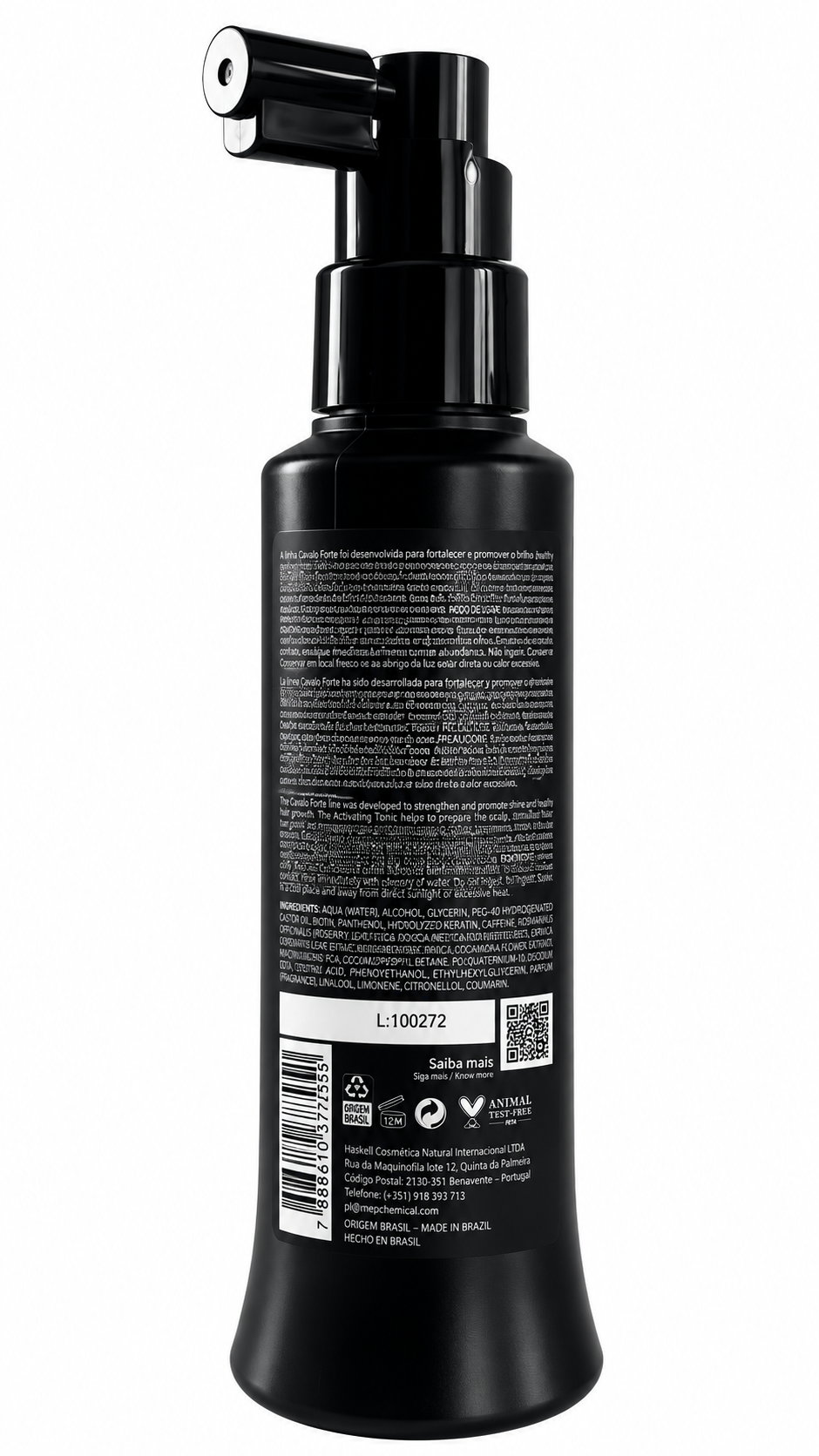 Haskell Cavalo Forte Tônico Ativador 120 ml, retro