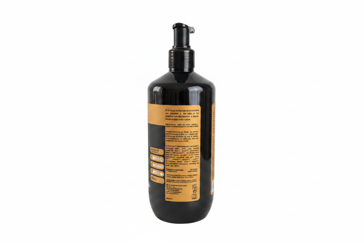 Real Natura Champô Sem Sal Pro-Reparação Bomba Café 500ml - lato