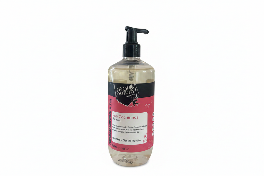 Real Natura Champô Sem Sal Pro-Cachinhos 500ml