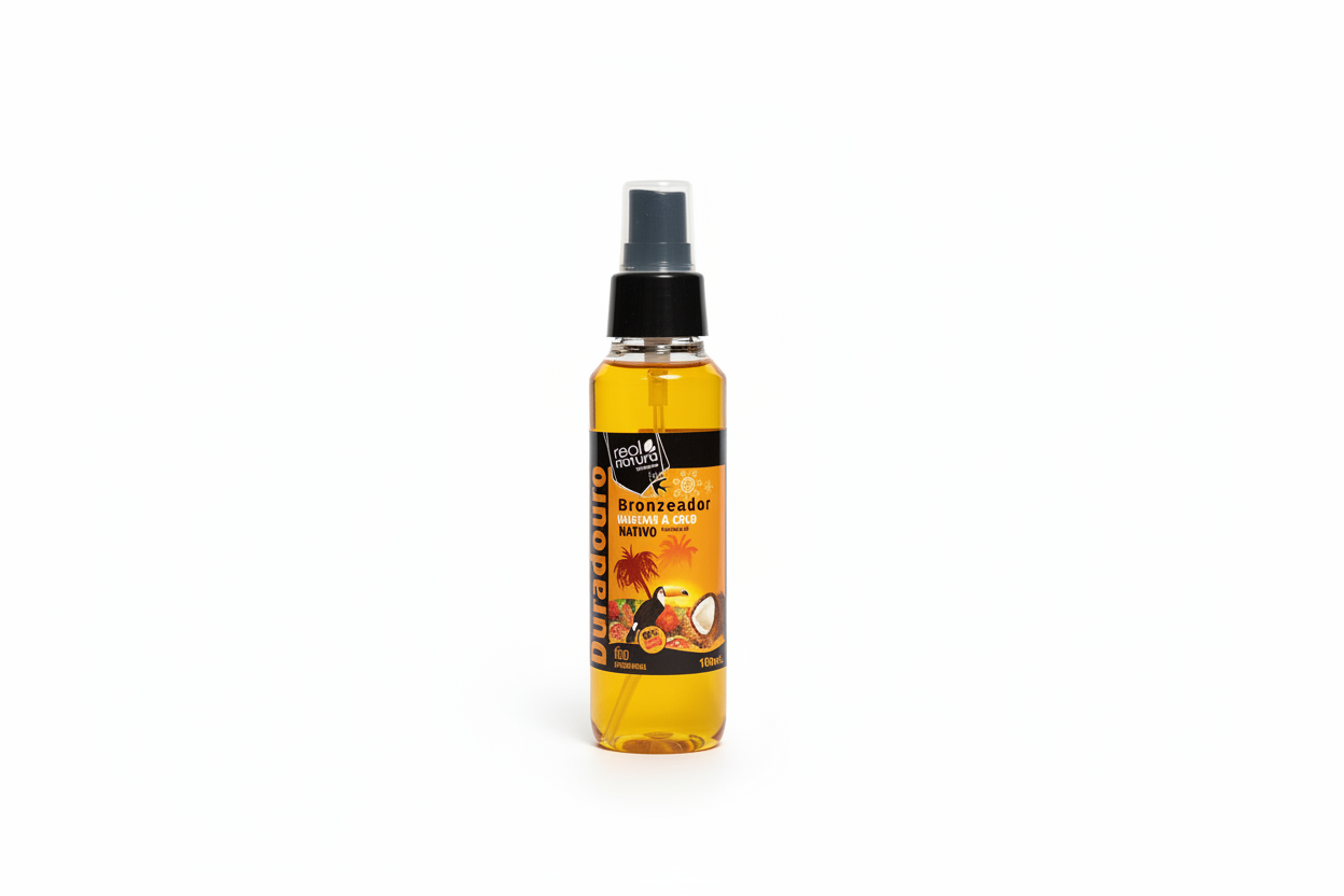 Real Natura Oleo Bronzeador Urucum + Coco 100ml