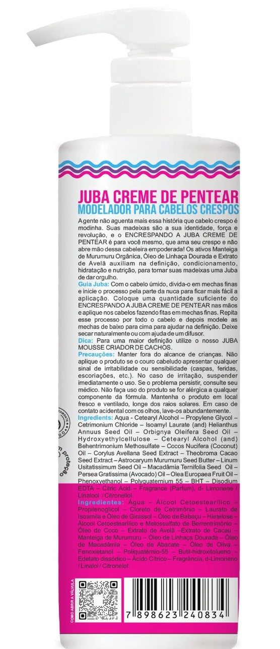 Widi Care Encrespando A Juba Creme de Pentear Modelador de Crespos 500ml