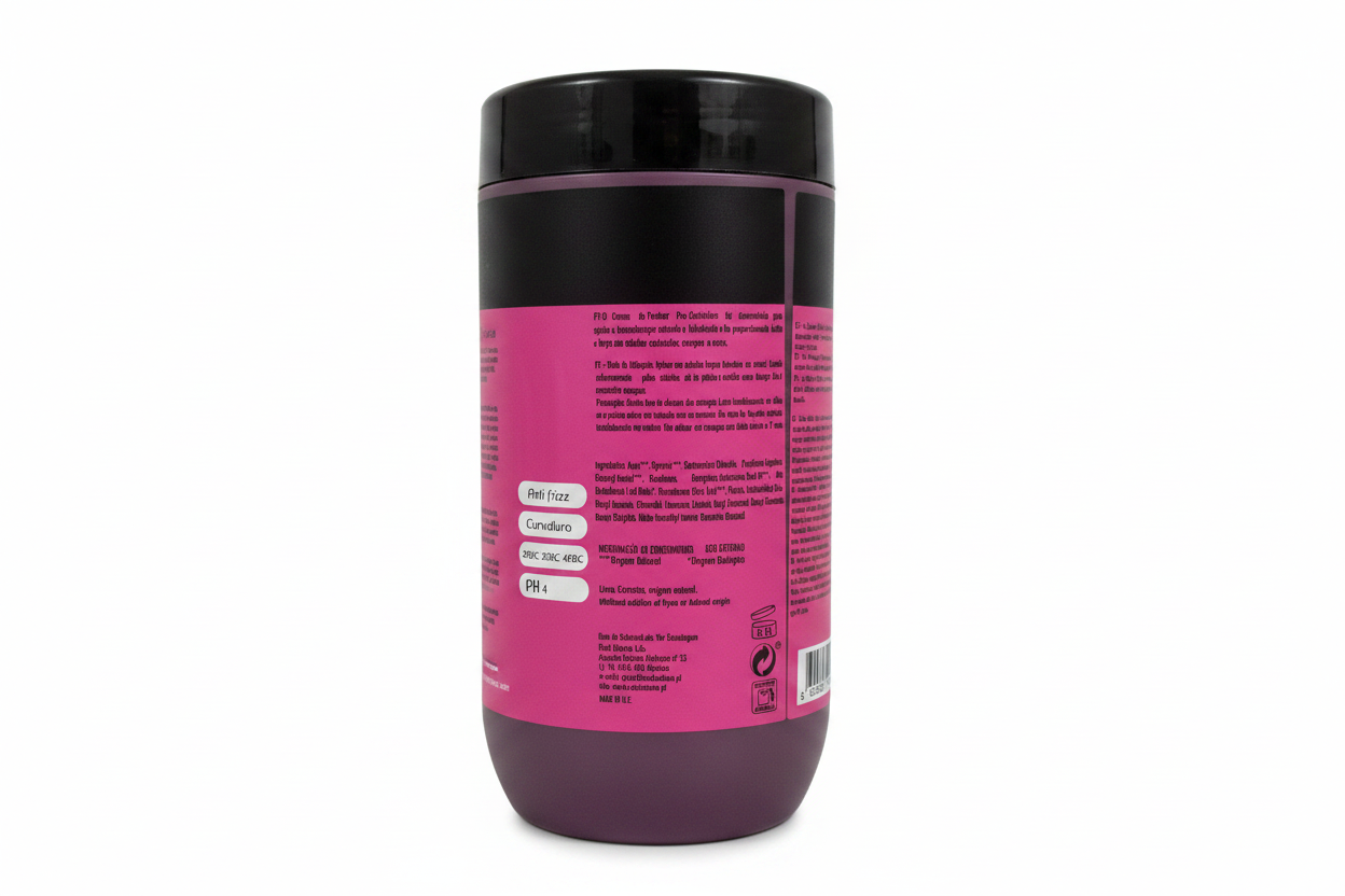 Real Natura Creme de Pentear Pro-Cachinhos 1kg - lato ingredienti