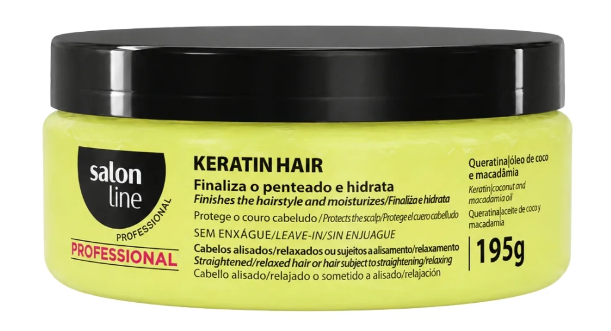 Salon Line Professional Cera Keratin Hair Food 195g