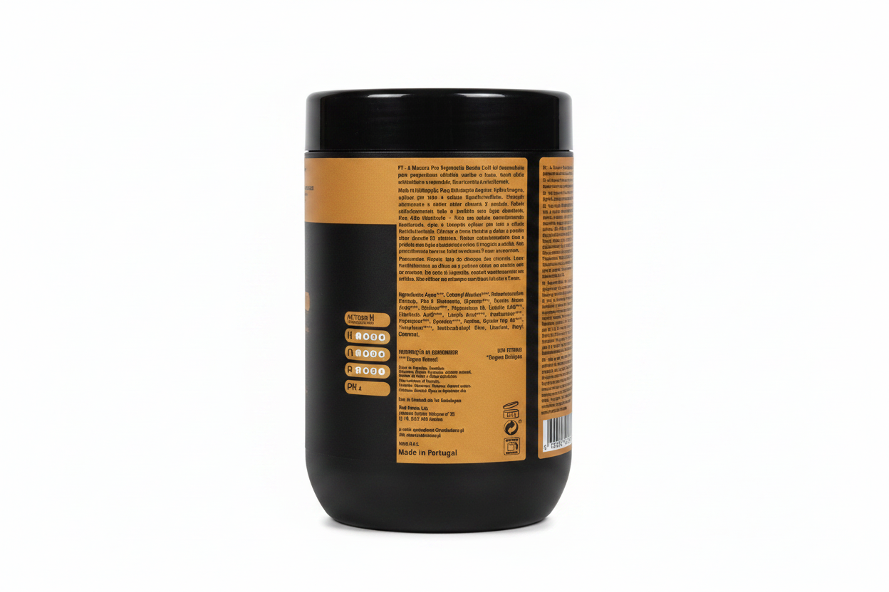 Real Natura Máscara Sem Sal Pro-Reparação Bomba Café 1kg - retro