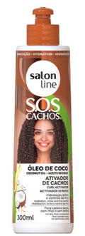 Salon Line S.O.S Cachos Ativador de Cachos Óleo de Coco 300ml